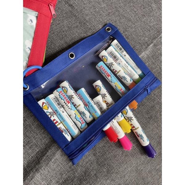 台灣現貨E發票 🚀彩色扣環拉鍊袋 小物拉鍊袋 幼稚園物品袋 外出小物分類袋，扣環袋-細節圖4