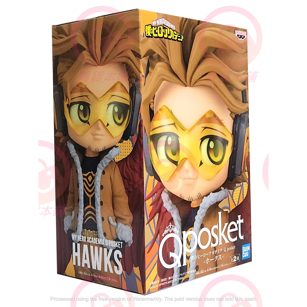 【台灣現貨】日版 Qposket 我的英雄學院 霍克斯 HAWKS Q版 A款 QP Q posket 景品 公仔-細節圖7