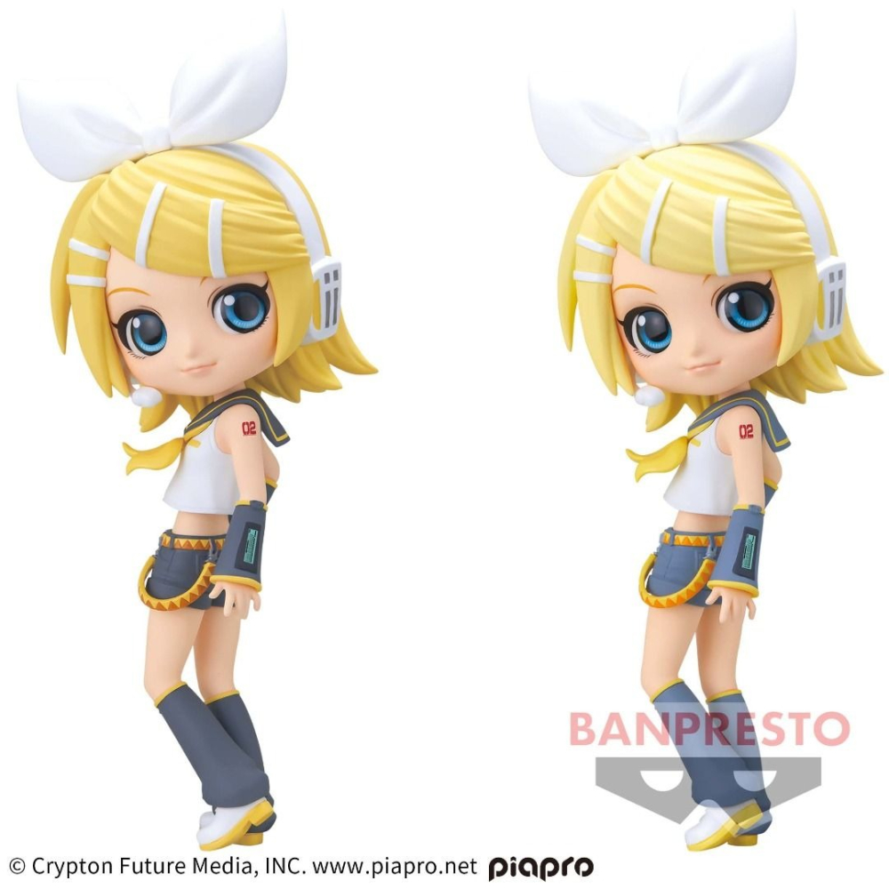 【台灣現貨】日版 Qposket 鏡音鈴 Kagamine Rin 鏡音 リン 雙子 A款 Q版 QP 景品 公仔-細節圖7