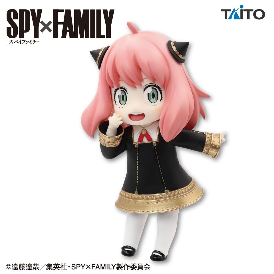 【台灣現貨】日版 SPY×FAMILY 間諜家家酒 安妮亞 佛傑 TAITO  Anya Forger 初版 景品 公仔-細節圖2