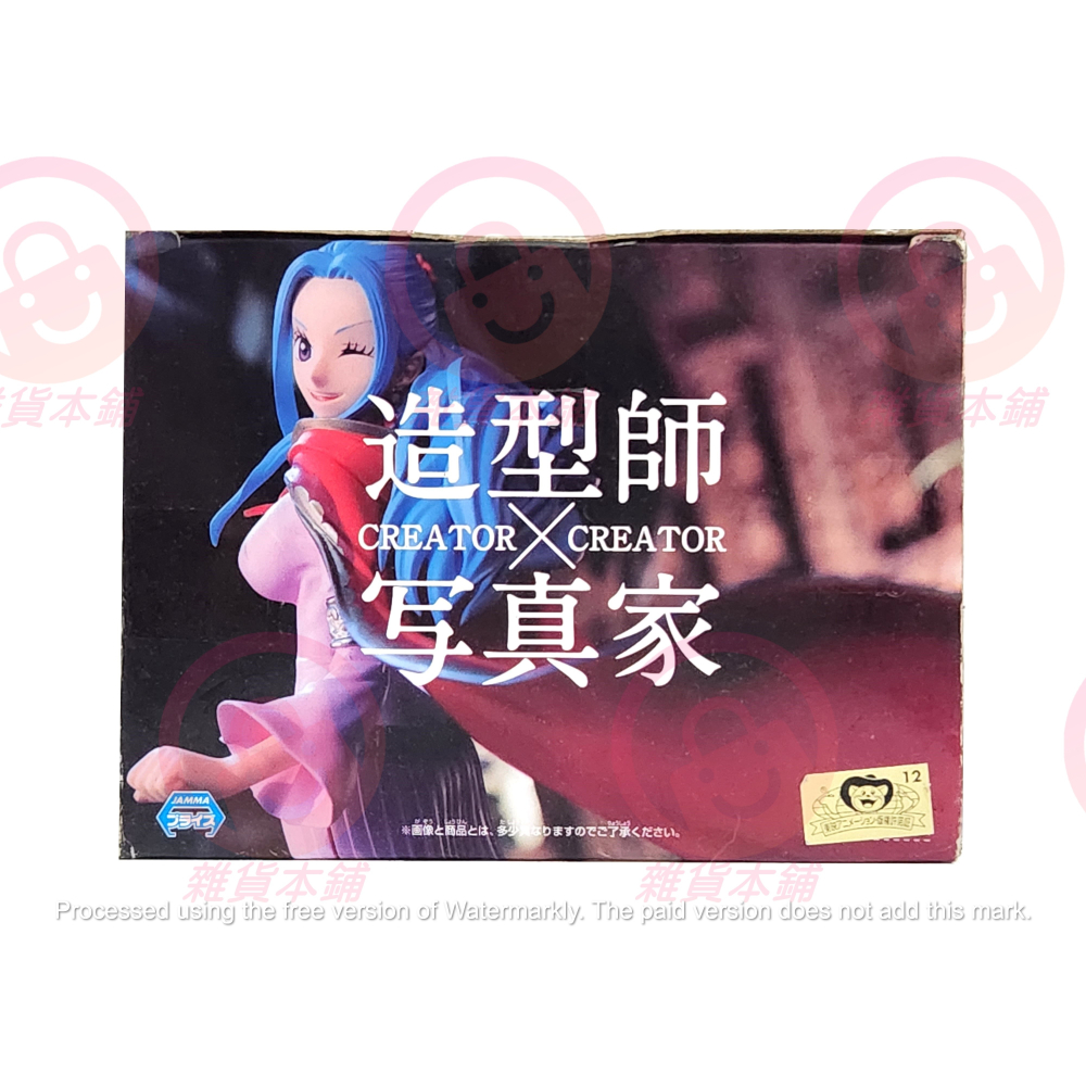 【台灣現貨】日版 金證 海賊王 航海王 造型師×寫真家 薇薇公主 VIVI CREATOR A款 紅披風 公仔 景品-細節圖10