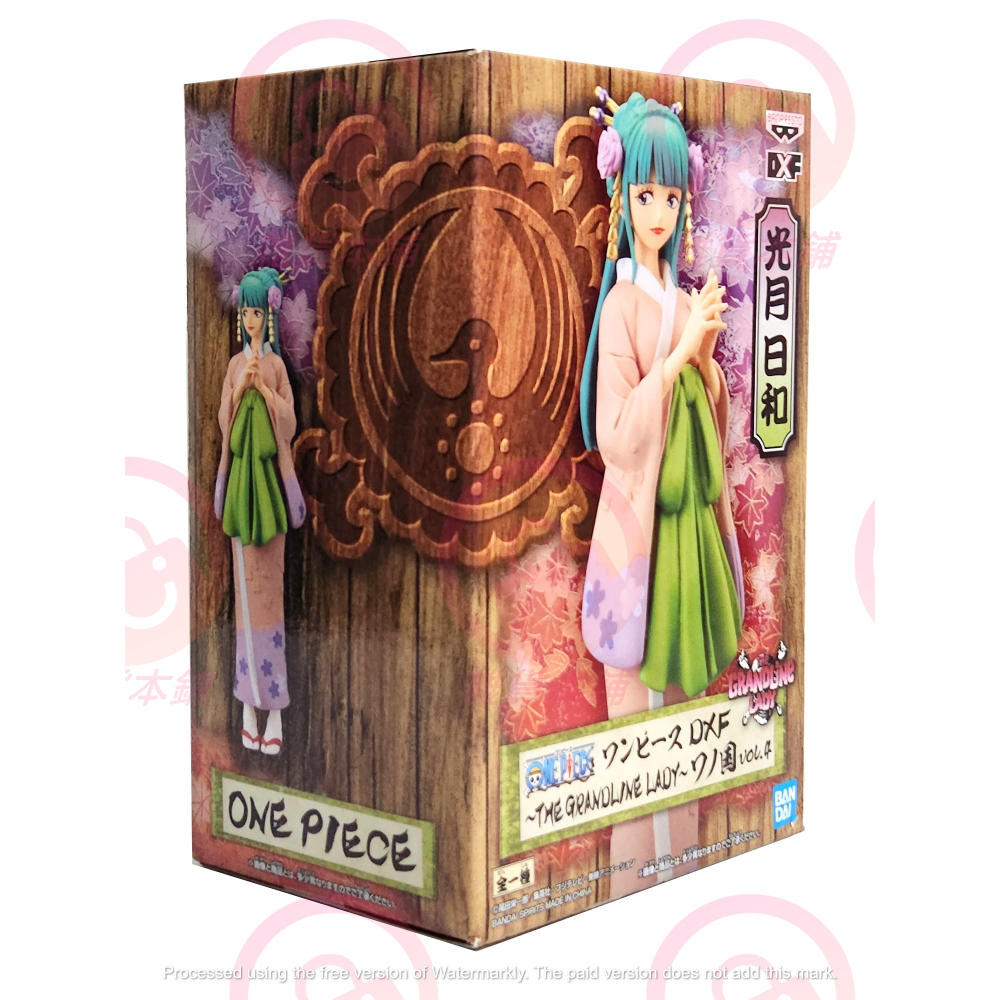 【台灣現貨】日版 金證 海賊王 航海王 DXF 和之國 vol.4 光月日和 GRANDLINE LADY  小紫 公仔-細節圖6