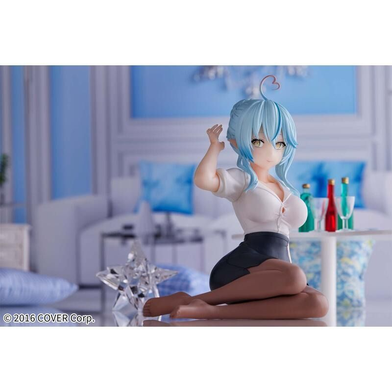 【台灣現貨】日版 Hololive IF Relax time 雪花菈米 雪花ラミィ 休息時光 巨乳 美少女 公仔 景品-細節圖7