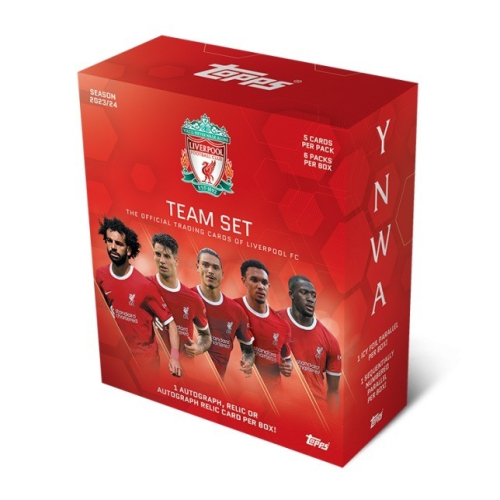 「GOH’S」 Topps 2023/24 Liverpool Team Set 利物浦隊盒 足球 球星卡 預購中