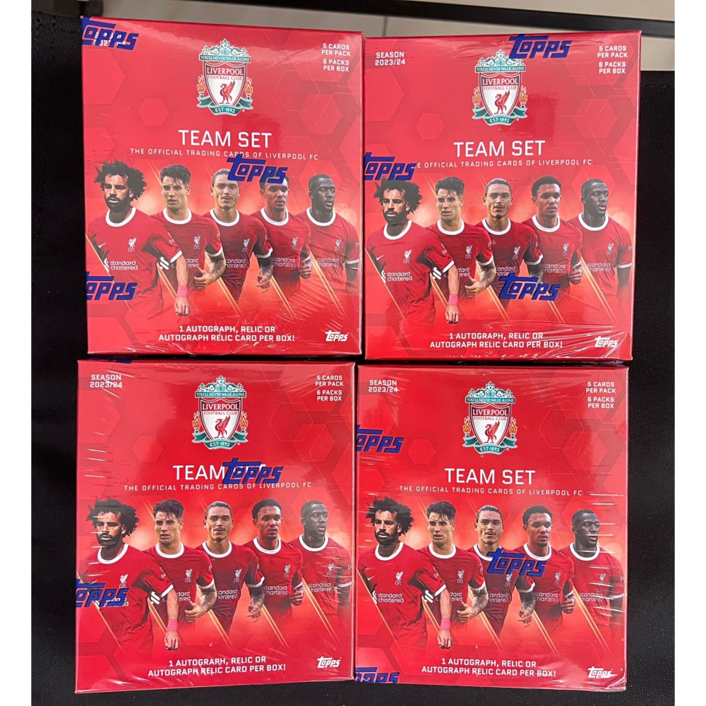 「GOH’S」 Topps 2023/24 Liverpool Team Set 利物浦隊盒 足球 球星卡 預購中-細節圖2