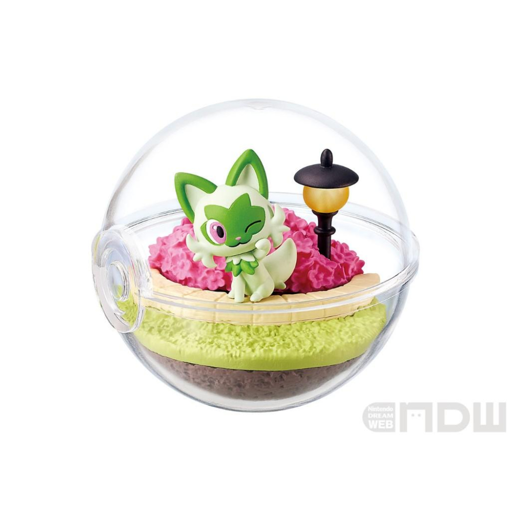【Plutopia】Re-MeNT 寶可夢寶貝球盆景品EX-奔向帕底亞的世界篇 盒玩 整套6款-細節圖4