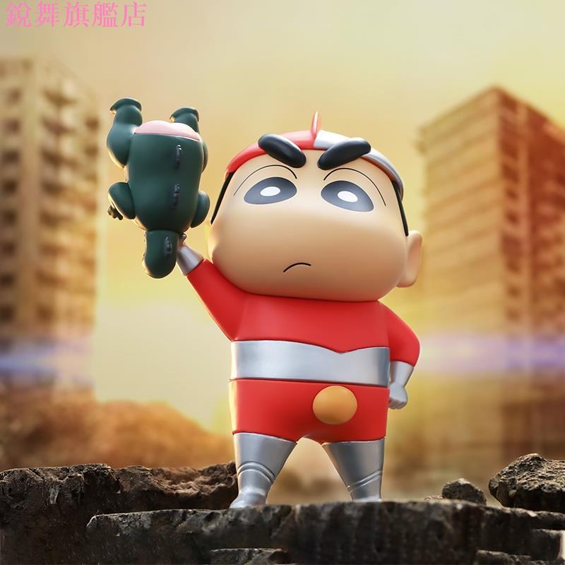 【Plutopia】52Toys 蠟筆小新 正義執行 限定版 VS 光屁屁怪獸-細節圖2