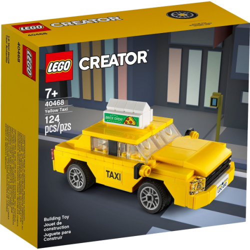 LEGO 樂高 40468 計程車 Yellow Taxi
