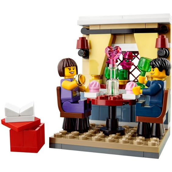 LEGO 樂高 40120 情人節晚餐-細節圖2