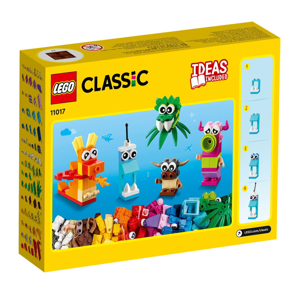 LEGO 樂高 11017 Classic 創意怪獸套裝 140片-細節圖2