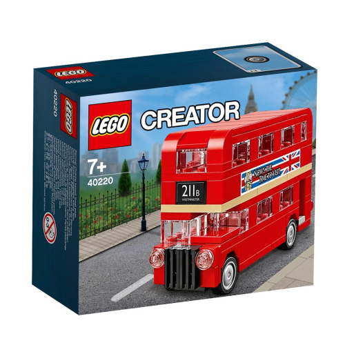 LEGO 樂高 40220 倫敦巴士 迷你小車