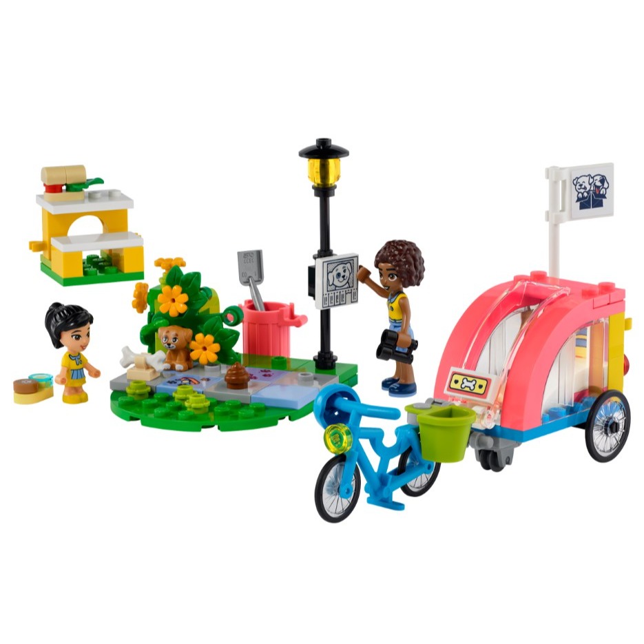 LEGO 樂高 41738 Friends 好朋友系列 狗狗救援腳踏車-細節圖3