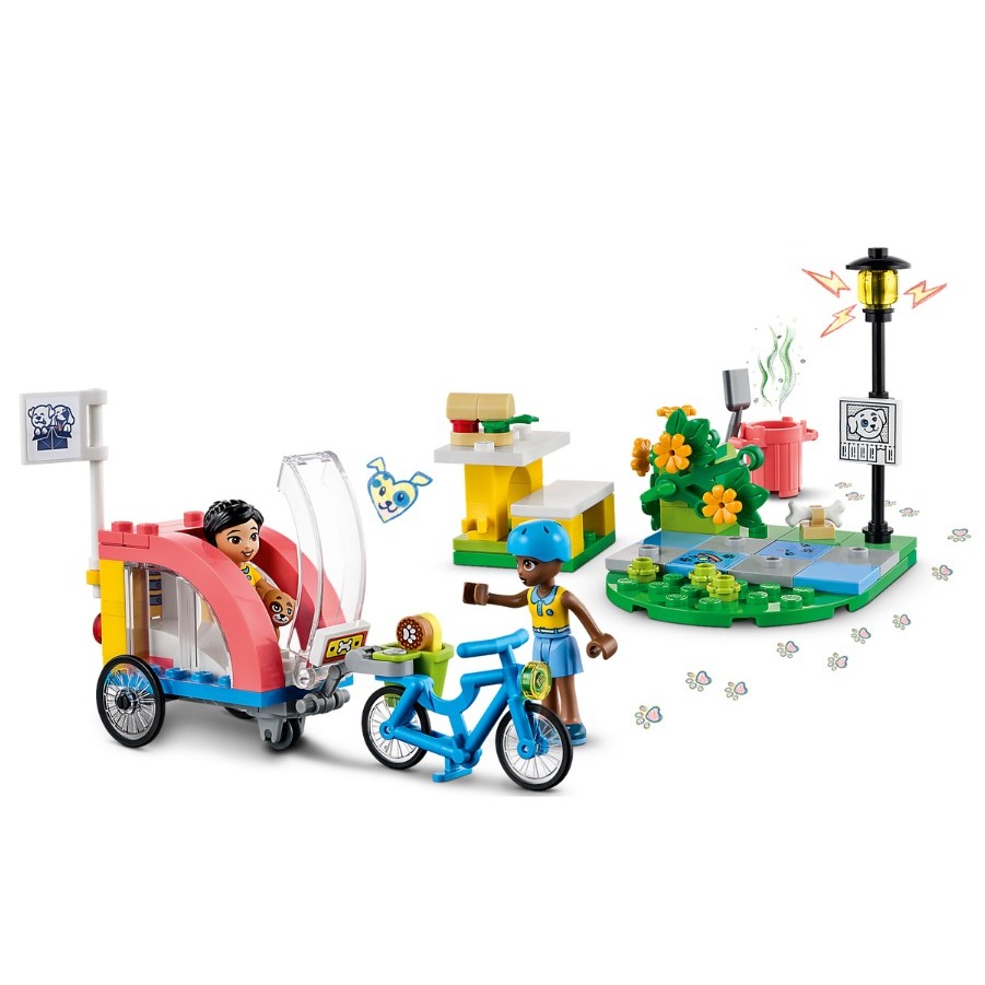 LEGO 樂高 41738 Friends 好朋友系列 狗狗救援腳踏車-細節圖4