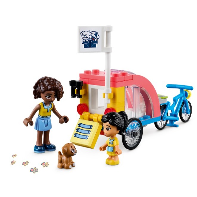 LEGO 樂高 41738 Friends 好朋友系列 狗狗救援腳踏車-細節圖5