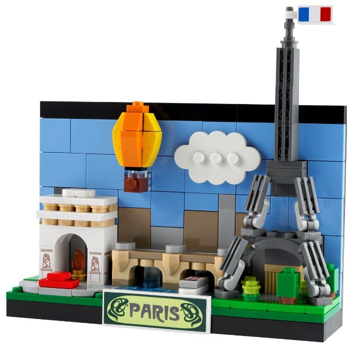 LEGO 樂高 40568 巴黎 明信片 法國 Paris-細節圖3