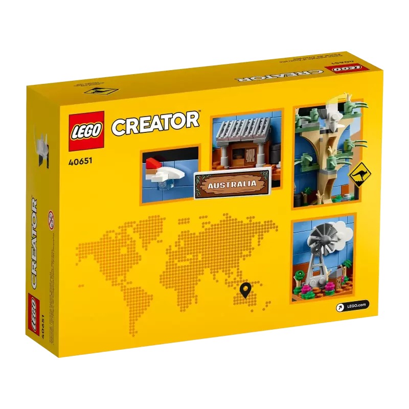 LEGO 樂高 40651 澳洲 明信片 Australia-細節圖2
