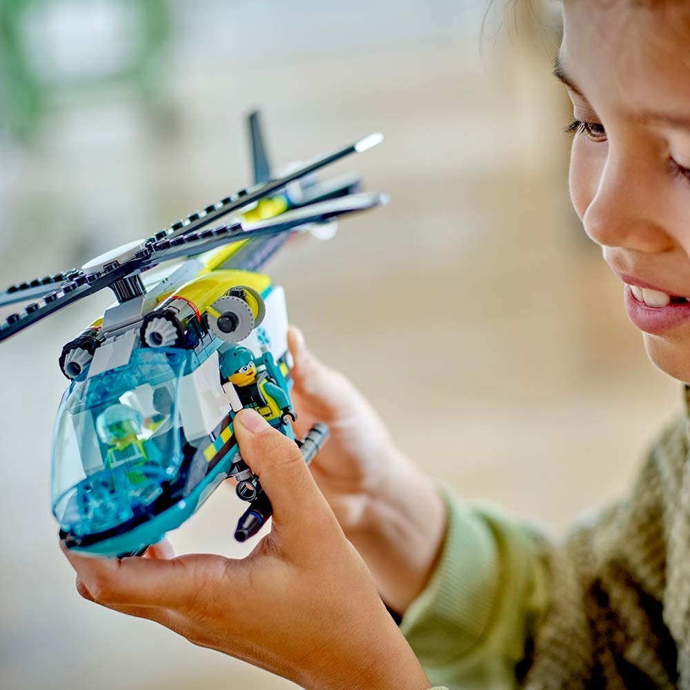 LEGO 樂高 60405 City 緊急救援 直升機-細節圖7