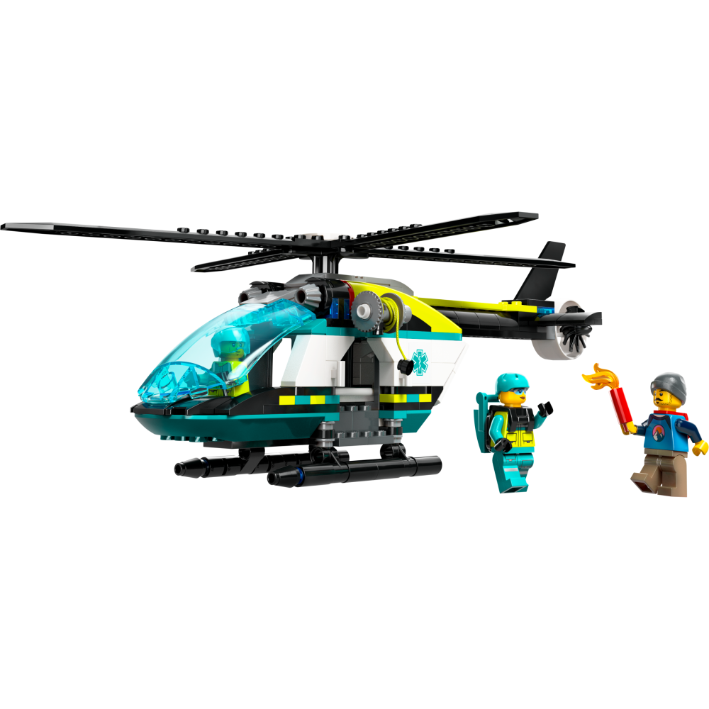 LEGO 樂高 60405 City 緊急救援 直升機-細節圖3