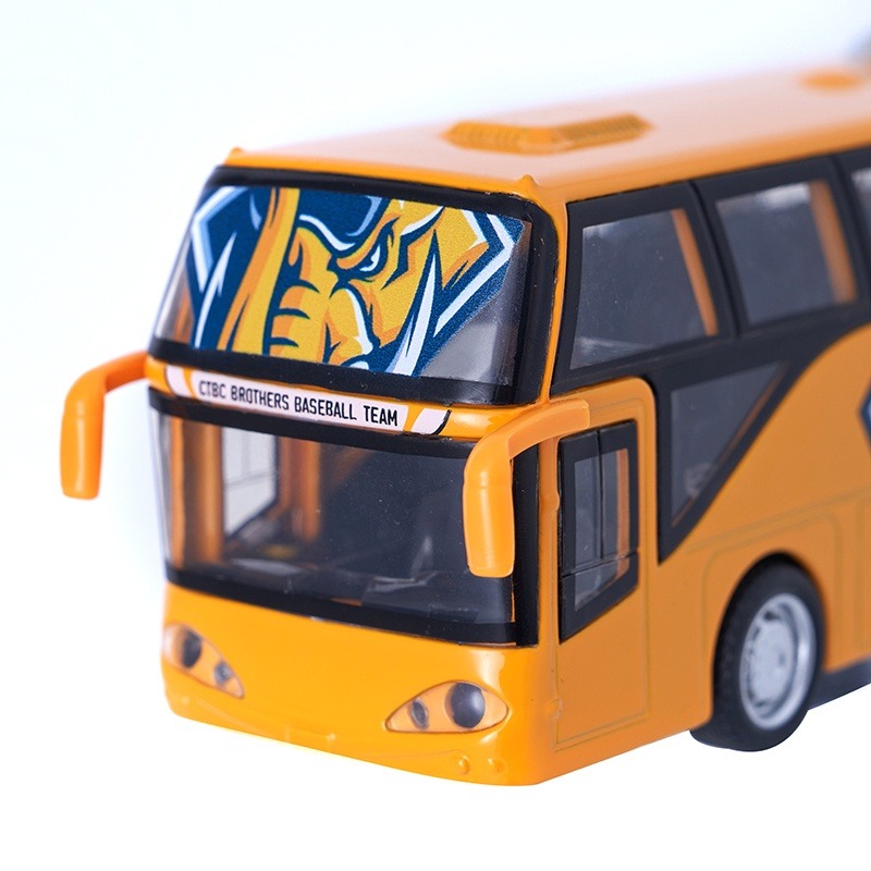 中華職棒 中信兄弟 兄弟🐘 棒球 Brothers 象巴 猛象出擊 球員巴士迴力車-細節圖3