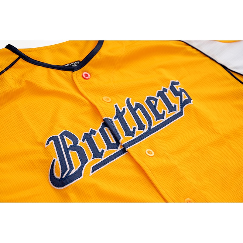 中華職棒 中信兄弟 兄弟🐘 棒球 2023榮耀黃主場球衣-細節圖3