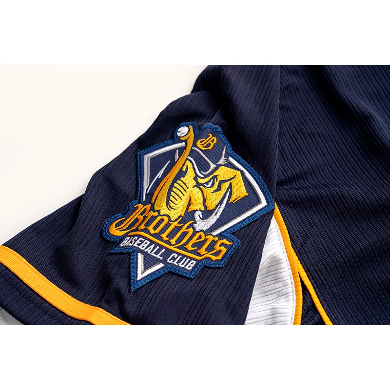 中華職棒 中信兄弟 兄弟🐘 棒球 2023鋼鐵藍客場球衣-細節圖4