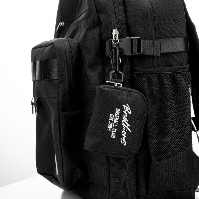 草寫Brothers後背包-黑 中華職棒 Brothers 中信兄弟 兄弟🐘 棒球-細節圖8