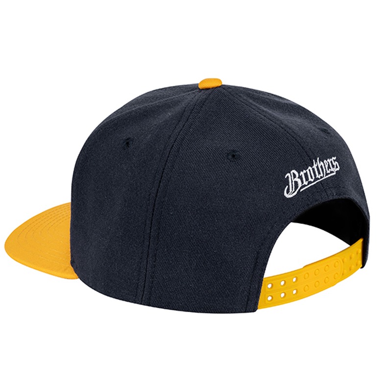 隊徽棒球帽-黃帽沿黃B 中華職棒 Brothers 中信兄弟 兄弟🐘 棒球-細節圖3