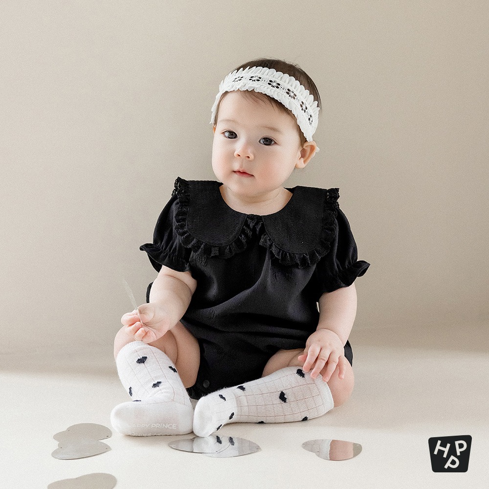 HAPPY PRINCE—RUE愛心格紋夏季長襪 現貨在台 [HARUHARU]-細節圖3