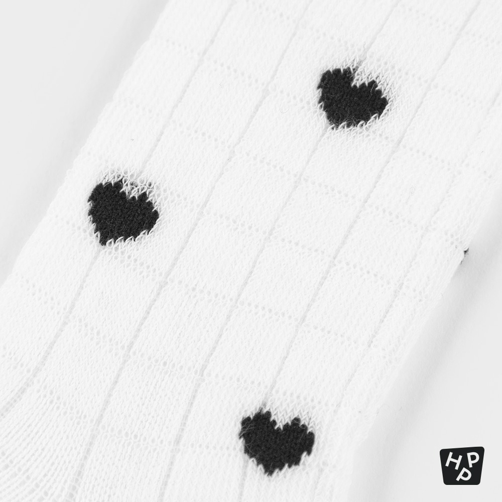 HAPPY PRINCE—RUE愛心格紋夏季長襪 現貨在台 [HARUHARU]-細節圖7