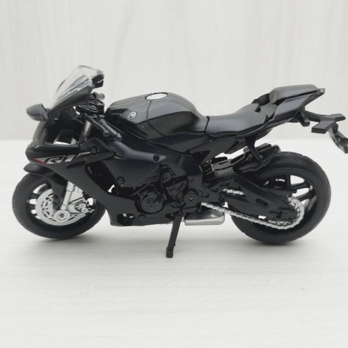 全新盒裝1:18~山葉 YAMAHA YZF-R1 黑色 合金塑膠摩托車