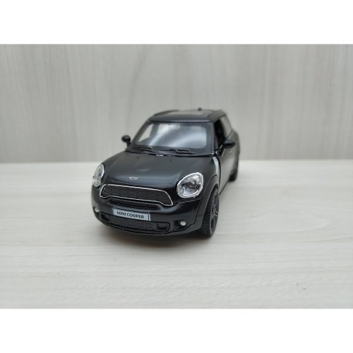 全新盒裝1:36~MINI COOPER S 消光黑 合金汽車模型