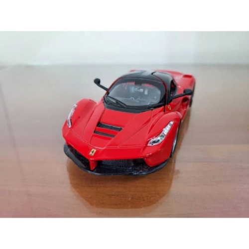 台灣現貨 全新盒裝~1:32 ~法拉利 Ferrari LaFarrari 可開門紅色合金收藏兒童禮物擺件聲光玩具模型車