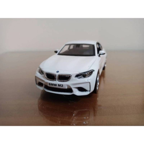 全新盒裝1:36~寶馬BMW M2 白色 合金汽車模型