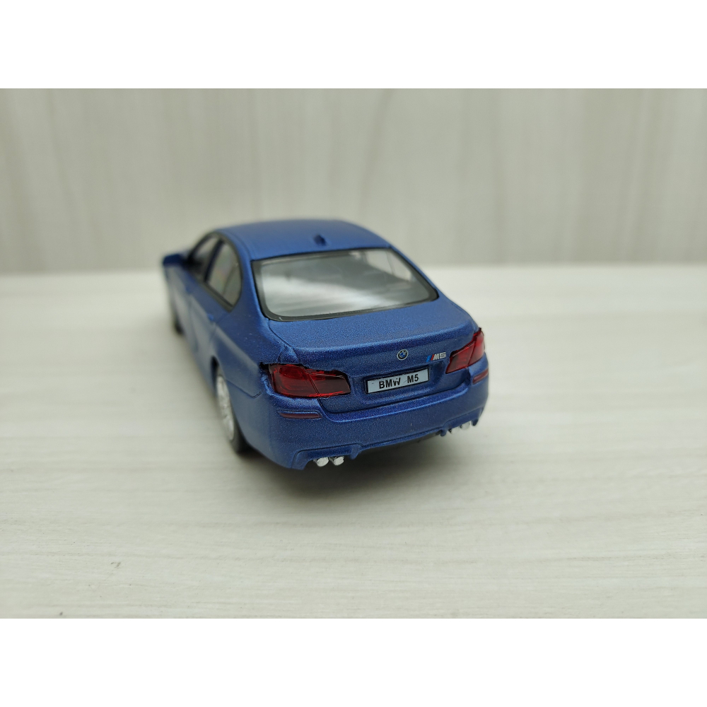 全新盒裝1:36~寶馬BMW M5 消光藍色合金汽車模型-細節圖4