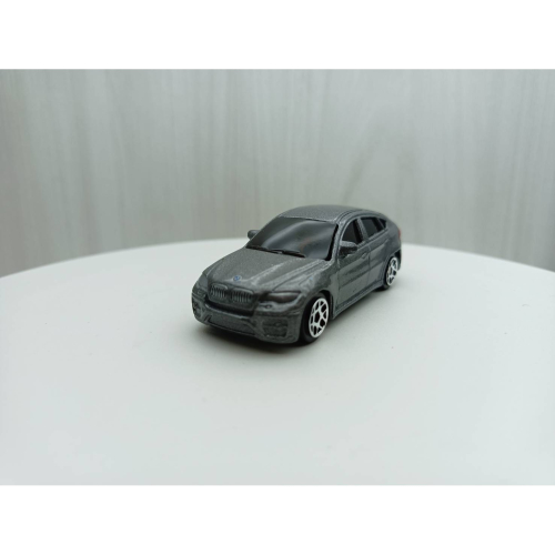 台灣現貨 全新盒裝1:64~寶馬BMW X6 灰色 合金 模型車 玩具 小汽車 兒童 禮物 收藏 交通 比例模型