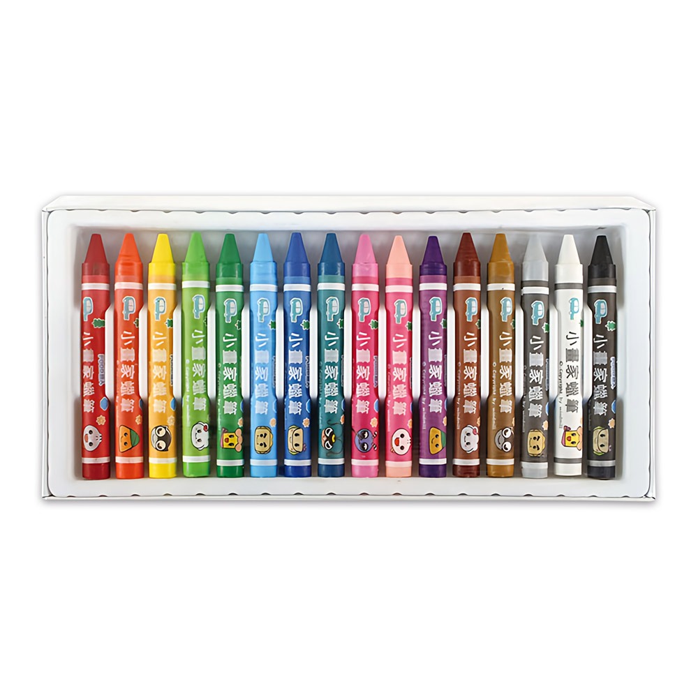 小畫家蠟筆-FOOD超人(16色)*新版*-細節圖2