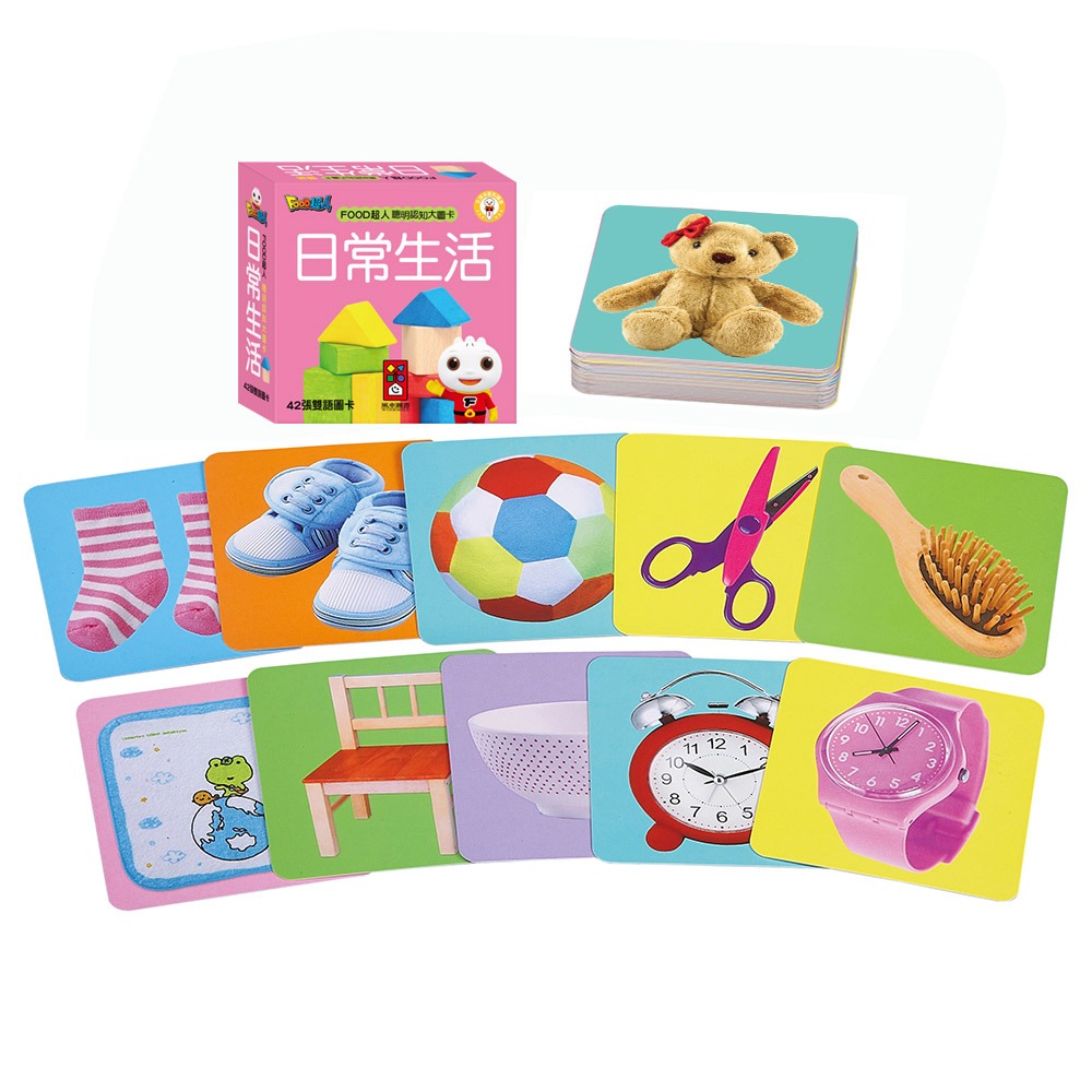FOOD超人聰明認知大圖卡-日常生活*新版-細節圖2