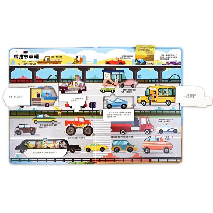 趣味科學知識翻翻書-揭秘汽車-細節圖4