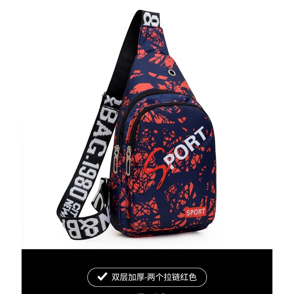 現貨-側背包/運動包/胸包/情侶包/男士潮包/小寶寶/攜帶方便包/男用背包/旅行包-規格圖8