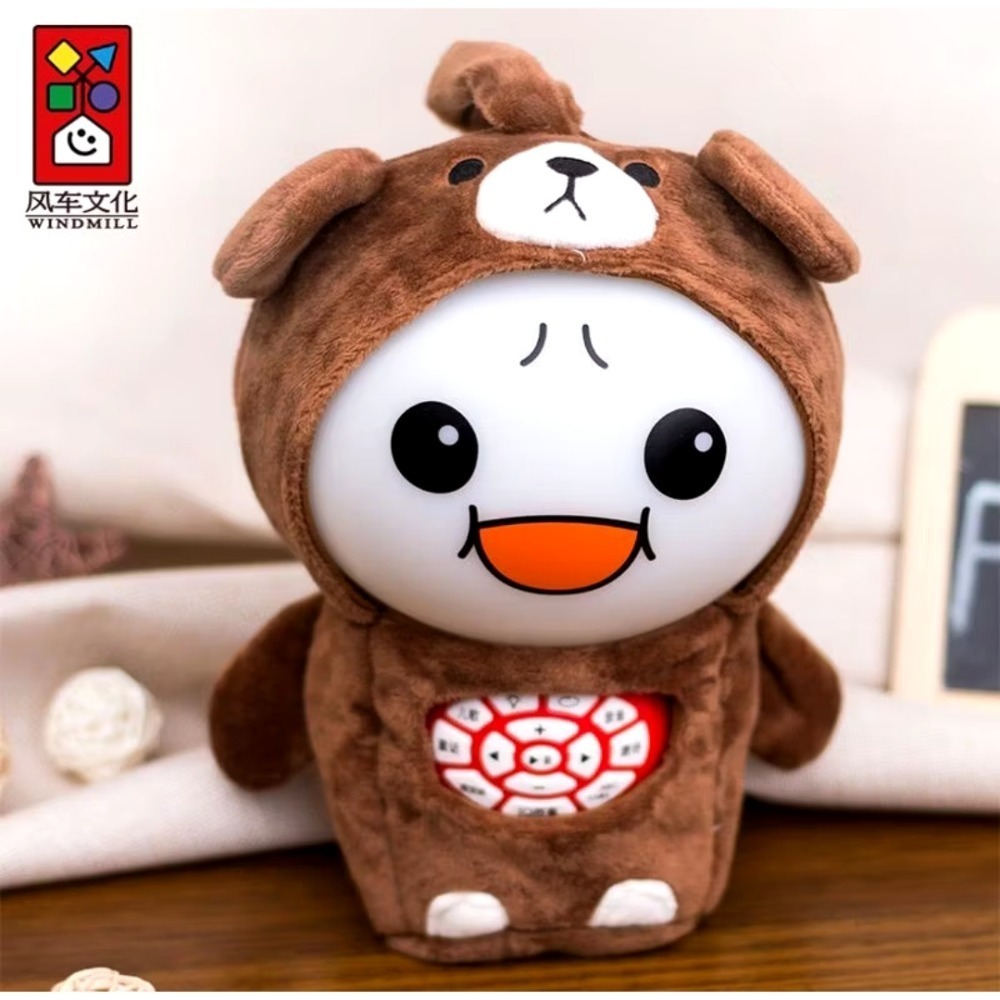 可愛造型“防摔衣服”（Food超人大寶貝故事機專用）/只有衣服，黃色小鴨和咖色熊熊款沒有故事機（要故事機款可以賣場購）-規格圖3