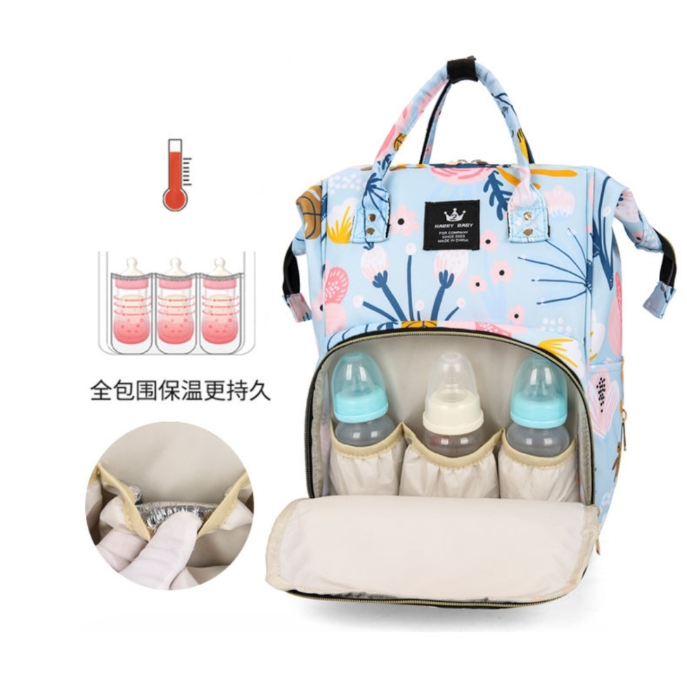 媽咪包/網紅母嬰包/旅行包/ins防盗出行時尚新款寶媽包/雙肩包女多格媽媽包/分隔包包容量空間大-細節圖2