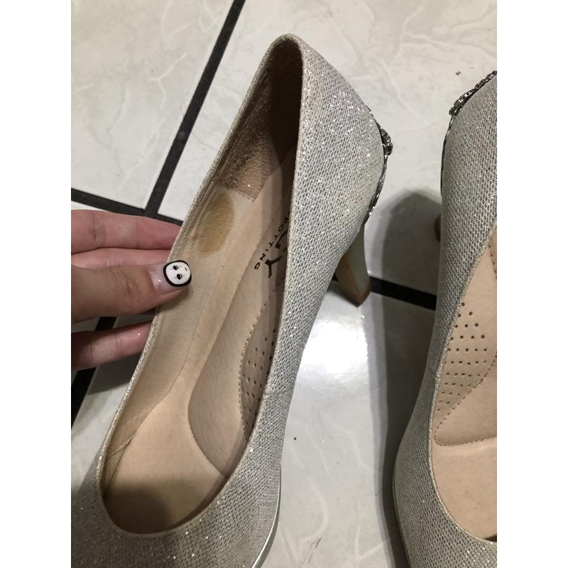 專櫃正貨 MAGY高跟鞋👠結婚可穿的婚禮鞋(二手)-細節圖5