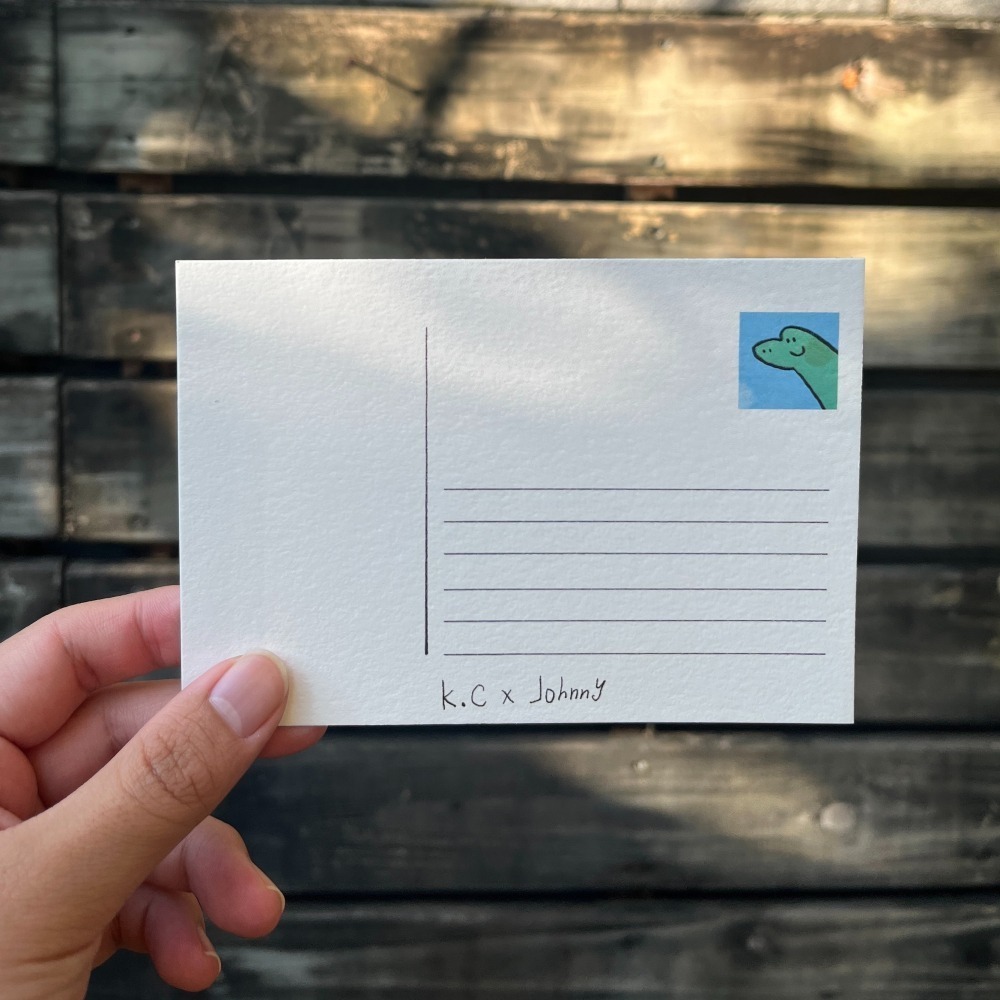 「K.C x Johnny 探險小隊明信片」-細節圖3