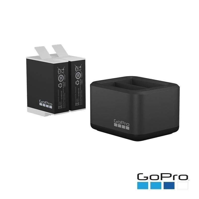 【彈藥庫】GoPro HERO 12/11/10/9 Enduro 高續航電池2入＋座充組 #ADDBD-211-AS-細節圖4