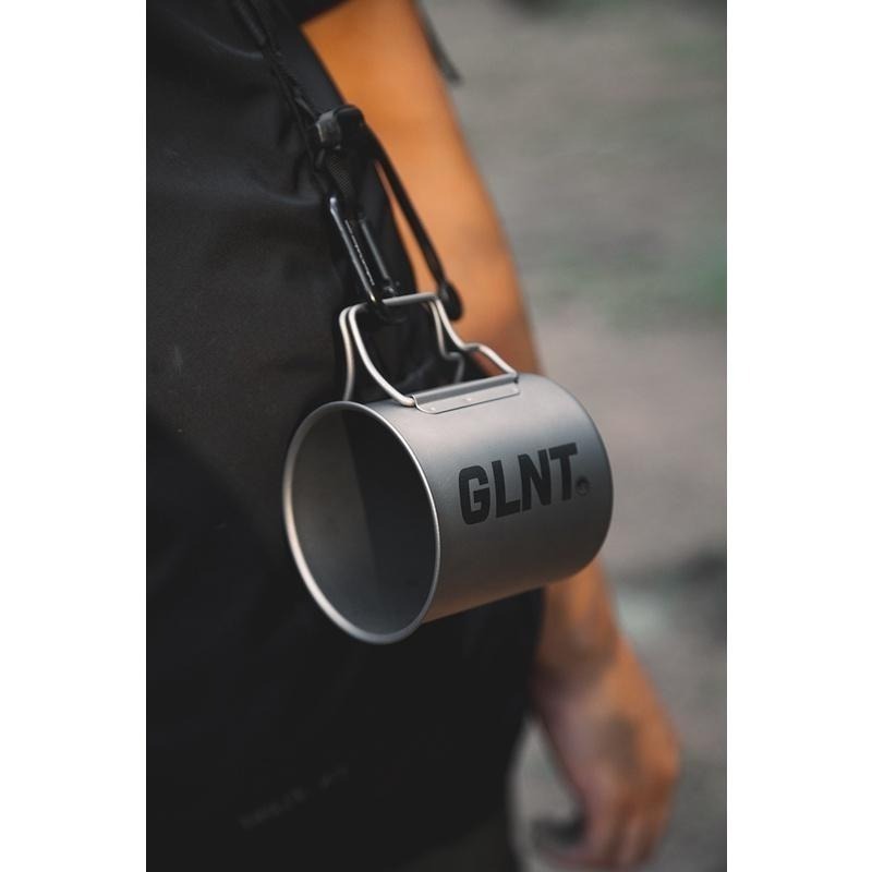 【彈藥庫】GLNT Titanium Cup 鈦合金輕量水杯 420ml (附收納袋) #glntca031-細節圖9
