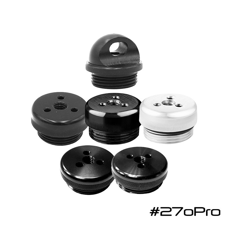 【彈藥庫】#270Pro 自拍桿專用鋁合金1/4尾塞(Classic/BackPack/S/3S) #270Pro-細節圖2