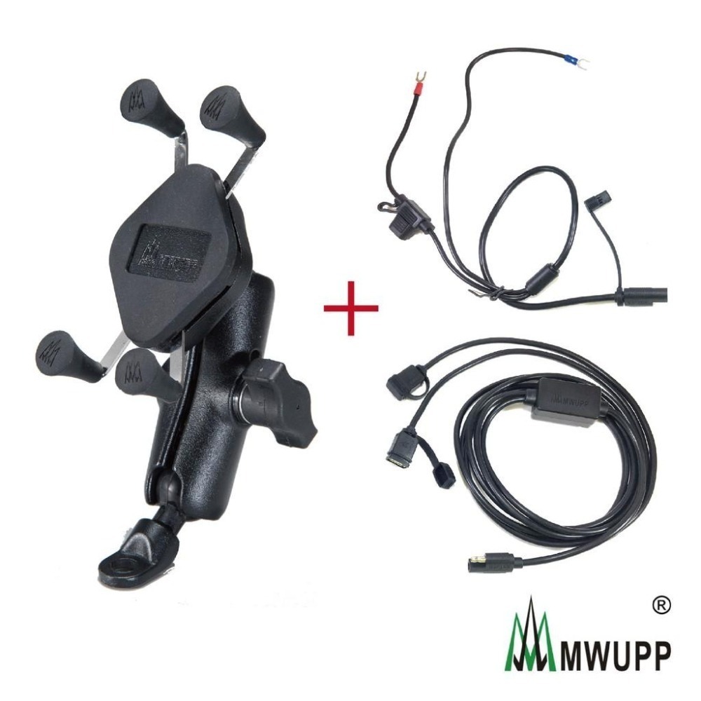 【彈藥庫】五匹 MWUPP 山峰系列-小X手機支架組(小X+長關節+歪嘴)(含防脫網) #XW004-S-細節圖7