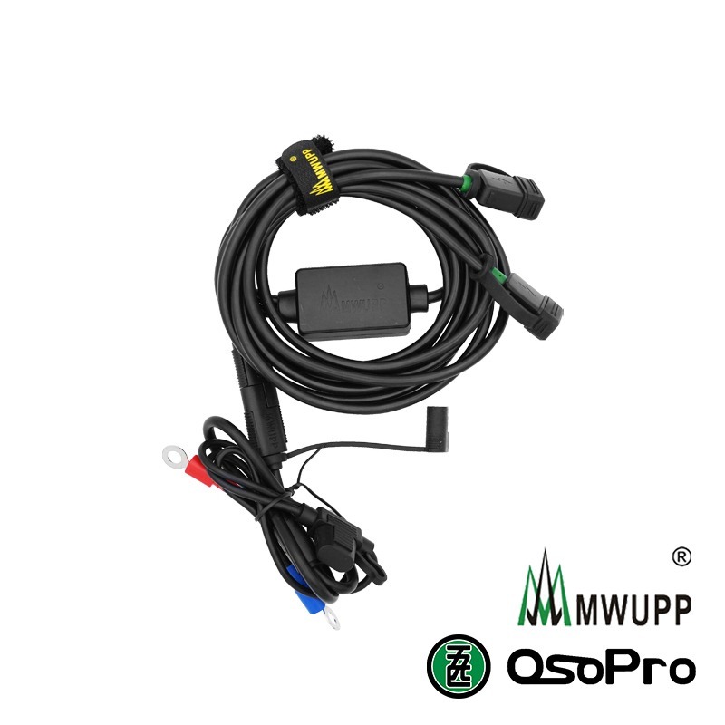 【彈藥庫】五匹 MWUPP OSOPRO SAE雙USB-A(雙TYPE-A)接口充電線組(快充版) #SDU005Q-細節圖7