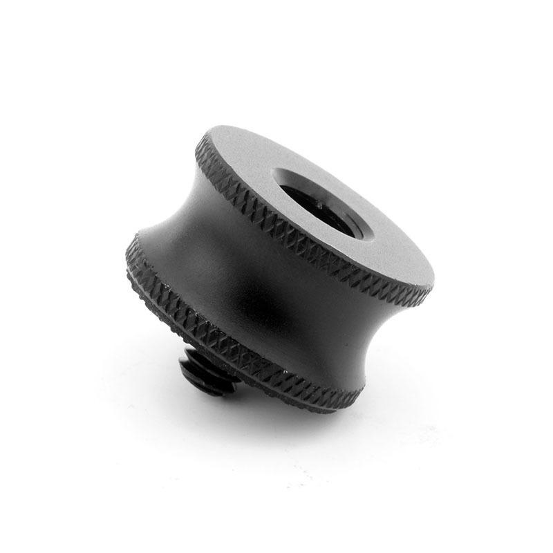 【彈藥庫】黑色鋁合金3/8＂母轉1/4＂螺絲 #DFA-J032-A01-細節圖3