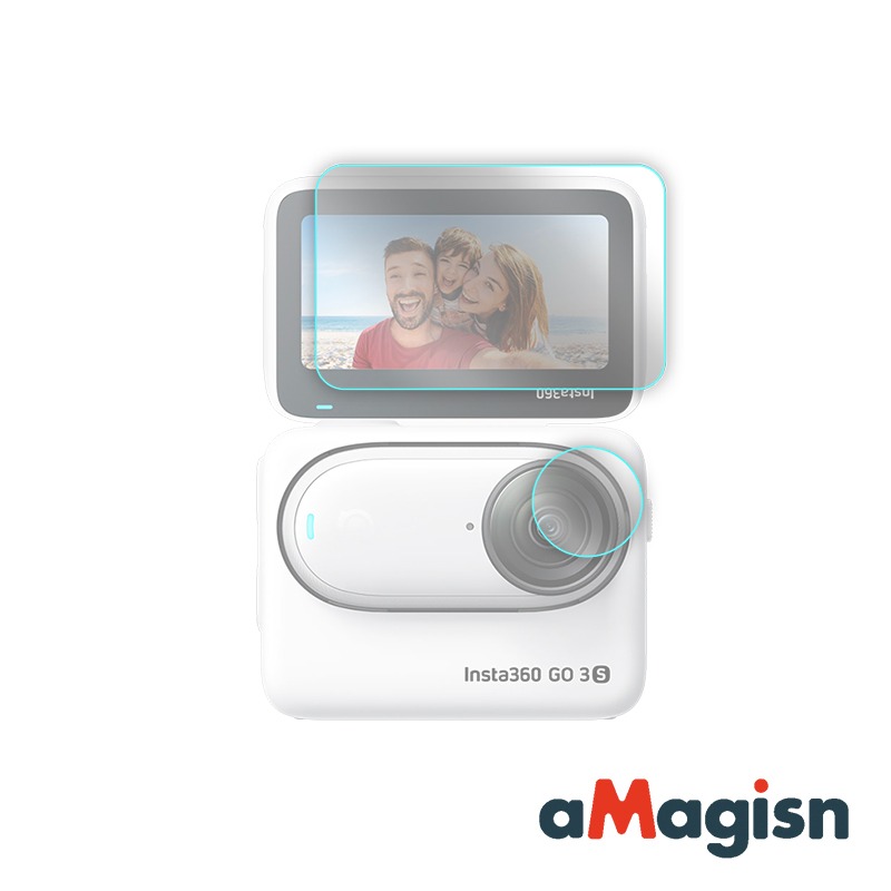 【彈藥庫】aMagisn Insta360 GO 3S/3 鏡頭螢幕鋼化保護貼#AG15-A #AMI-P009-L0-規格圖7